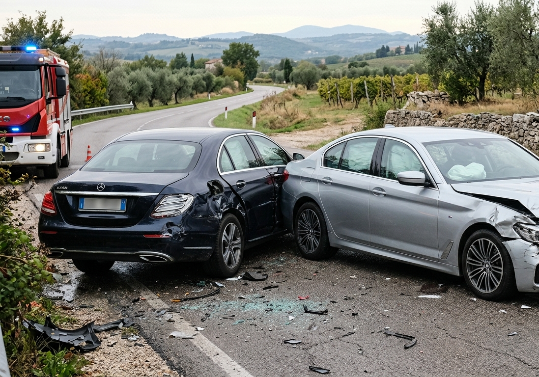 infortunio in itinere con auto aziendale